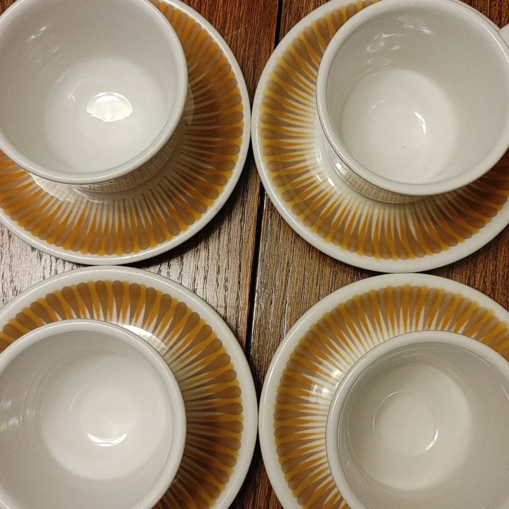 Rare MCM Paul McCobb Jackson China Restaurant Ware Coffee Cup & Saucer